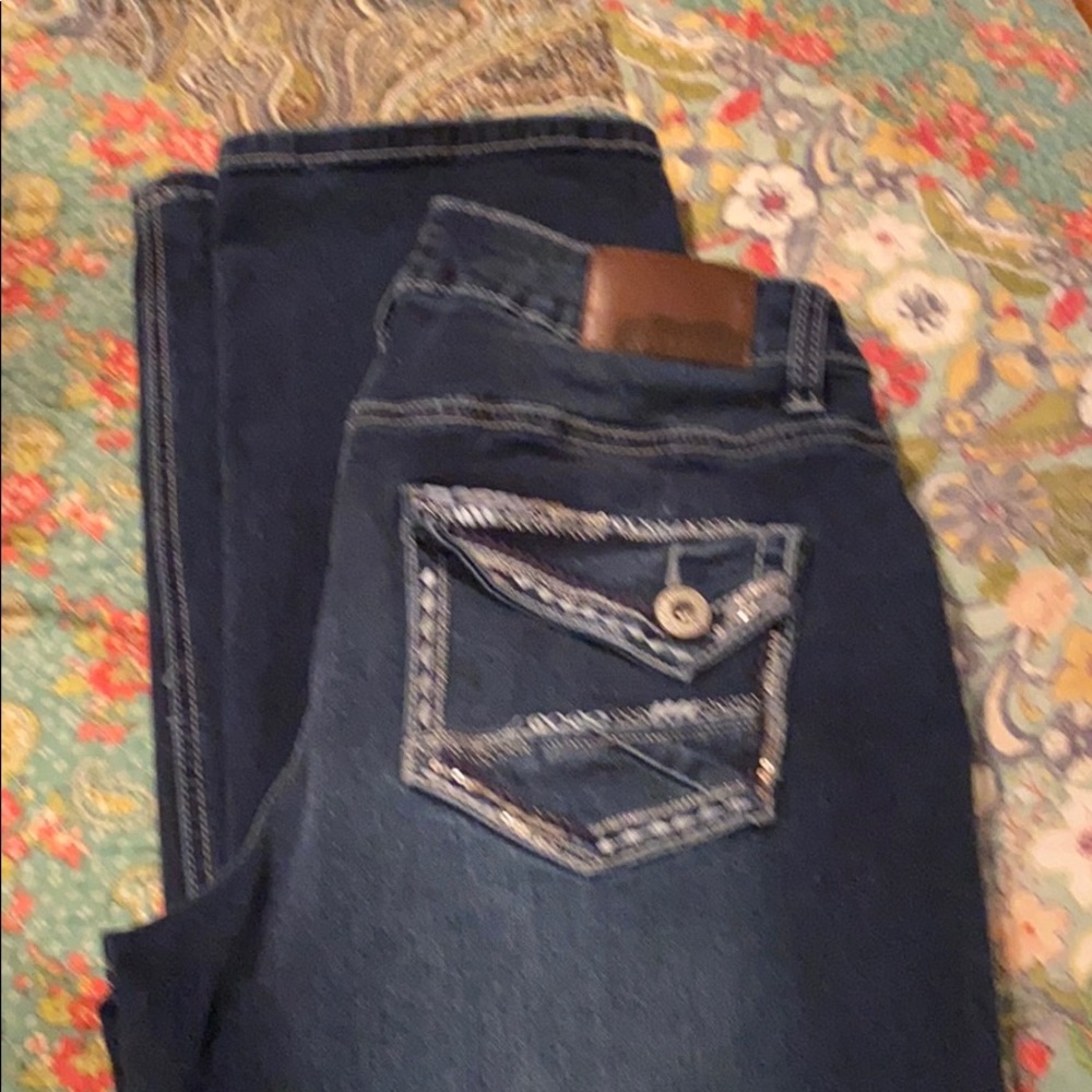 Bootcut jeans 7:8